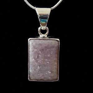 Gorgeous Lepidolite Pendant
